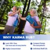 Karma RUB Liquid Magnesium Oil -Stress Relief, Migraine and Sleeping Disorder Relief, Muscle Pain Relief - 100% Natural, Trace Minerals - Travel Size - 3.3oz 100ml (Copy)